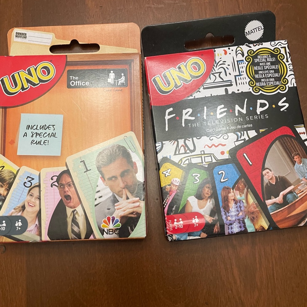 Mattel UNO Card Games - The Office and Friends Editions